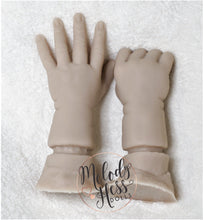 Load image into Gallery viewer, 1/4 Silicone Newborn Limbs Hands and Feet (Poured on Demand)