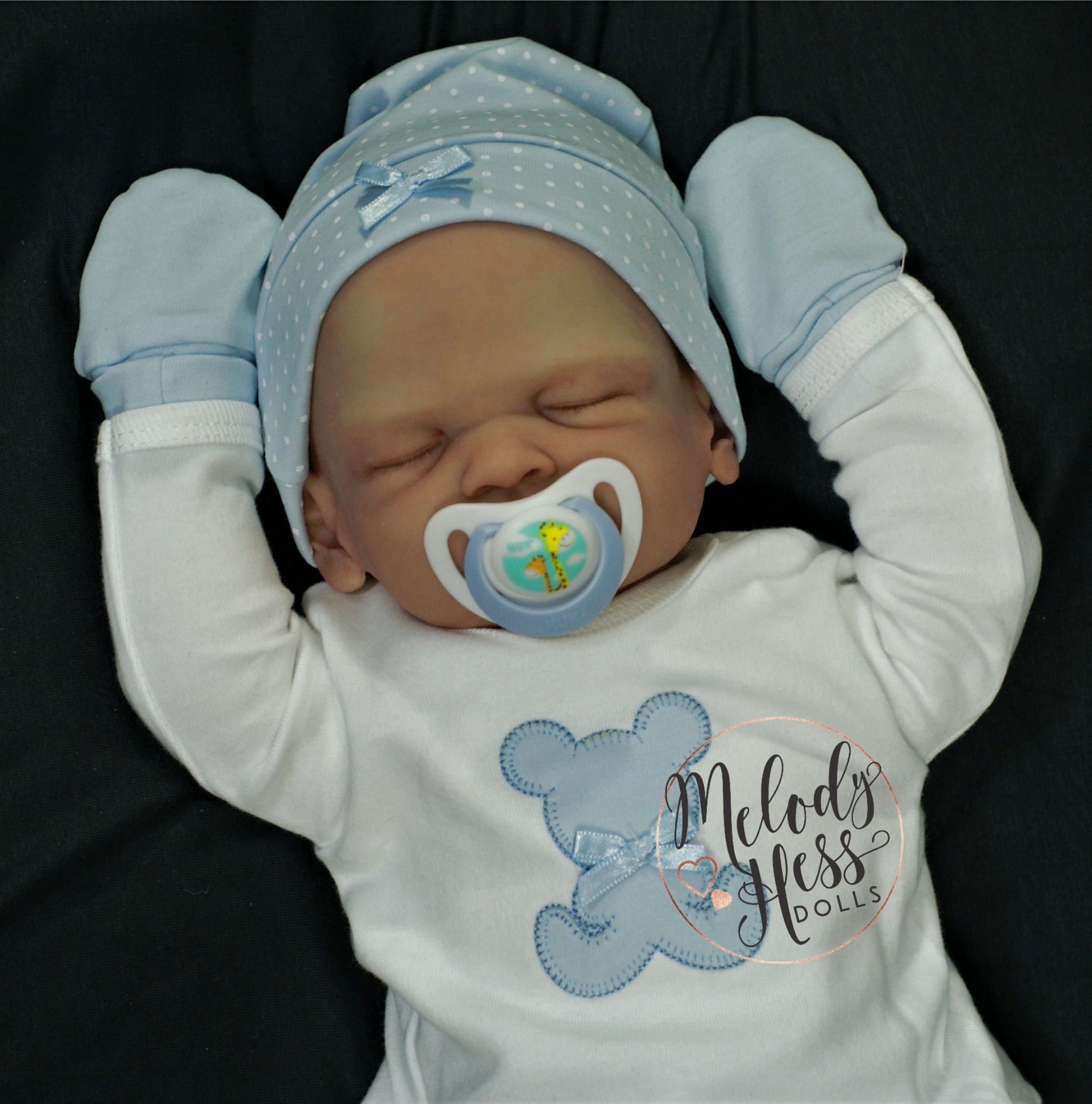 Amazon Cute Baby Reborn Silicone Cuddle Baby Rani – Melody Hess Dolls